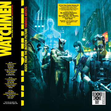 TYLER BATES AND VARIOUS ARTISTS - Music from the Motion Picture Watchmen [3LP] RSD-BF 2022