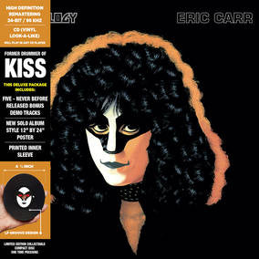 Eric Carr of KISS - Rockology - Vinyl LP(x2) - RSD2023