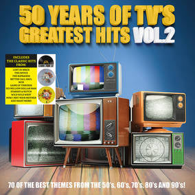 Various Artists - 50 Years of TV's Greatest Hits, Vol. 2 - Vinyl LP(x2) - RSD2023