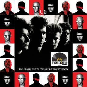 U2 - Two Hearts Beat As One/Sunday Bloody Sunday - 12" Vinyl - RSD2023