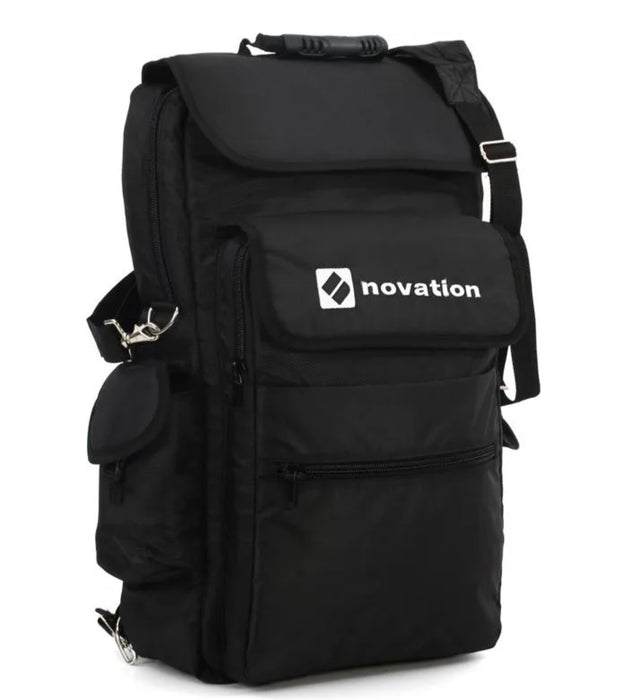 Novation 25 Backpack-Style Soft Carry Case for 25-Key MIDI Controller Keyboards, Black