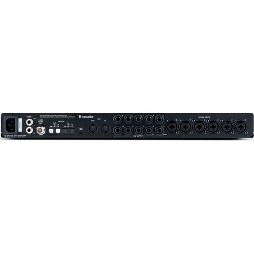 Focusrite Scarlett 18i20 Rackmount 18x20 USB Type-C Audio/MIDI Interface (3rd Generation)