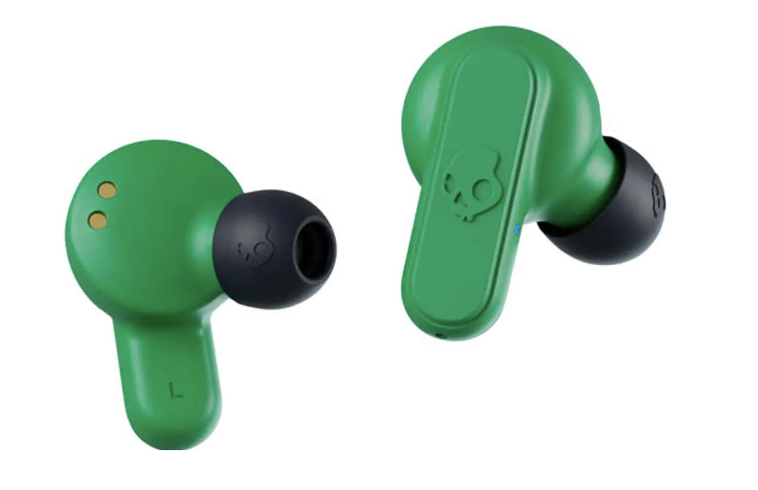 Skullcandy Dime 2 In-Ear Wireless Earbuds with Microphone and Bluetooth - Blue/Green