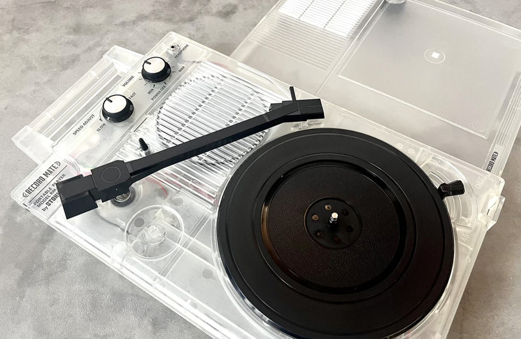 Stokyo Record Mate Portable Record Player Clear Edition RM-1C