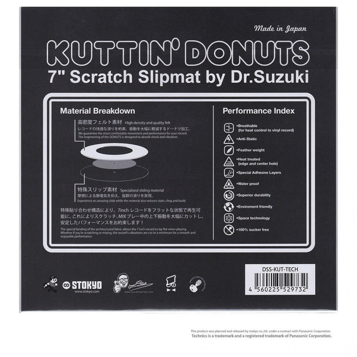 Technics Kuttin' Donuts 7" Dr. Suzuki Slipmat