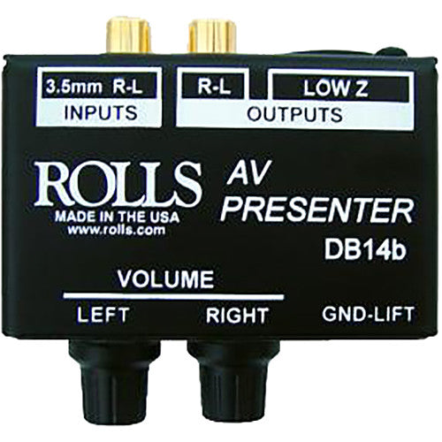 Rolls DB14b A/V Presenter Direct Box / Signal Separator