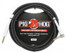 Pig Hog PH10R Instrument Cable 1/4" - 1/4" (1 ft.) 10 ft. - Rock and Soul DJ Equipment and Records