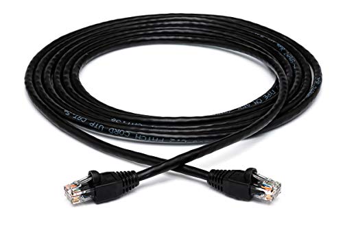 Hosa Technology Cat5e 10/100 Base-T Ethernet Cable (5', Black)