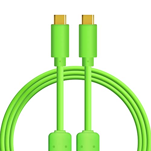 Chroma Cables: Audio Optimized USB Cables - Green USB-C to USB-C