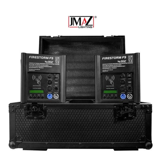 JMAZ Lighting JZ4002 Firestorm F3 Cold Spark Firework Sparklers Machine Package - Rock and Soul DJ Equipment and Records