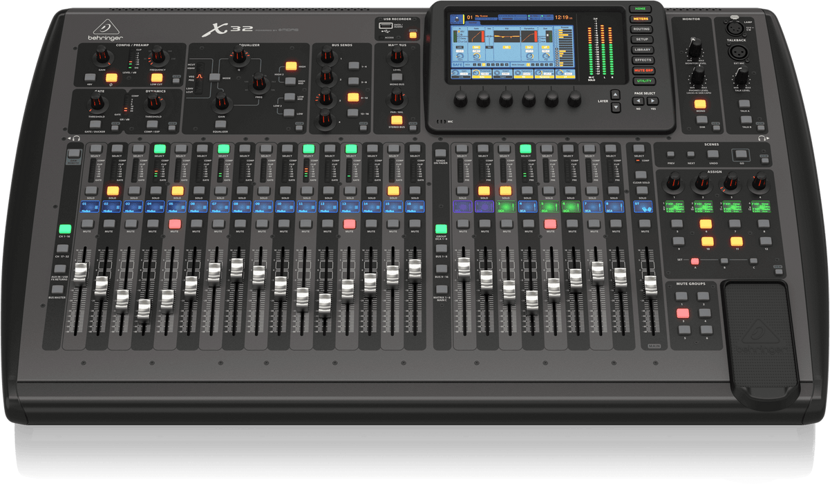 Behringer X32 40-channel Digital Mixer