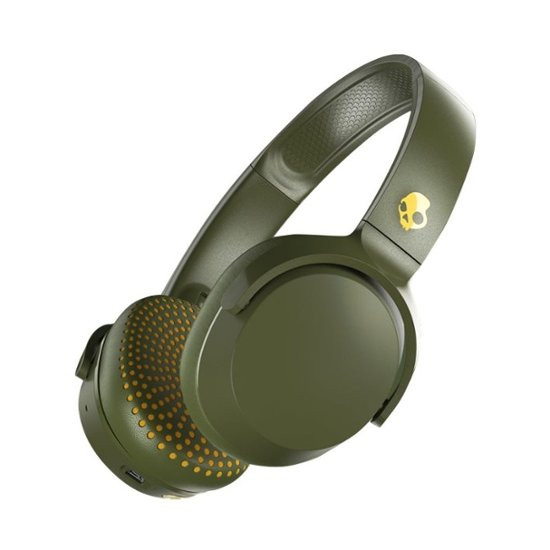 Skullcandy - Riff Wireless On-Ear Headphones - Elevated Olive - Rock and Soul DJ Equipment and Records