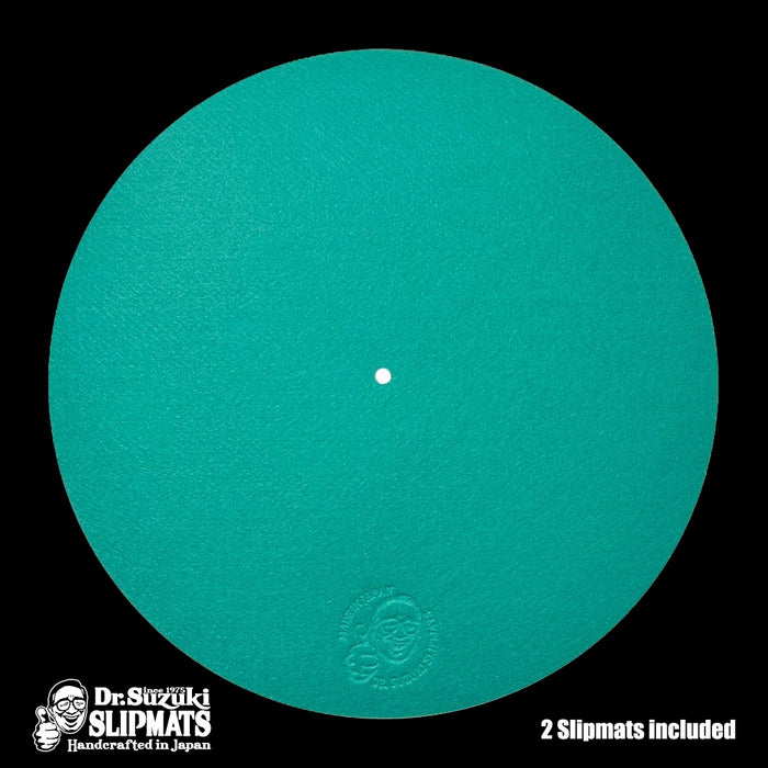 Dr. Suzuki 12" Mix Edition Slipmats, turquoise (Pair)