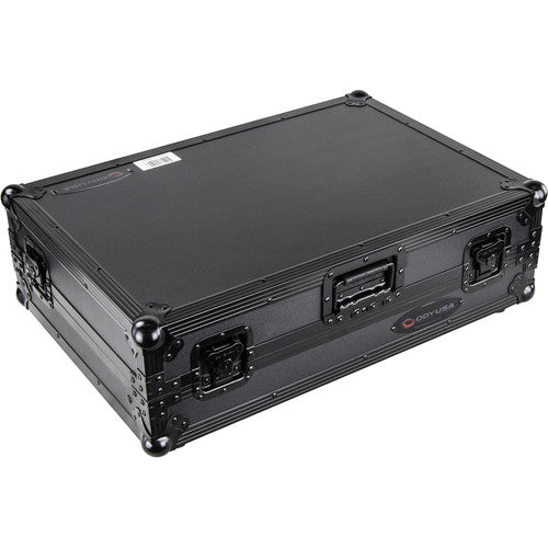 Odyssey Pioneer XDJ-RR Glide-Style Flight Case with 1 RU Rack (Black-Anodized Hardware)