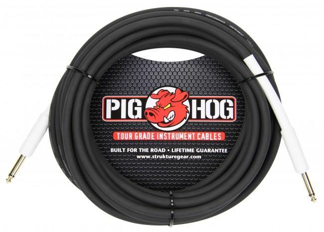 Pig Hog PH186 Pig Hog 18.5ft. Instrument Cable, 8mm