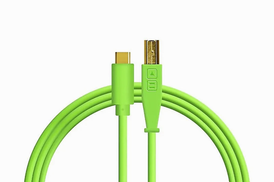 Chroma Cables: Audio Optimized USB Cables - Green USB-B to USB-C