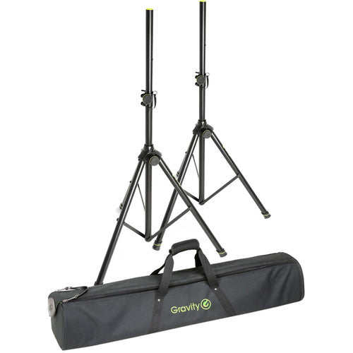 Gravity Stands Two Speaker Stands with Bag
