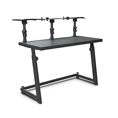 GRAVITY STANDS DJ-Desk with Flexible Loudspeaker and Laptop Tray (FDJT 01)
