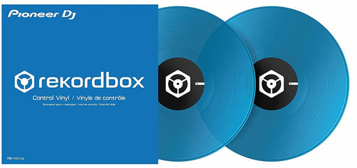Pioneer RB-VD1-CB DVS Control Vinyl for Rekordbox DJ 2xLP in Clear Blue - Rock and Soul DJ Equipment and Records
