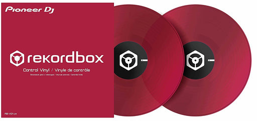 Pioneer RB-VD1-CR DVS Control Vinyl for Rekordbox DJ 2xLP in Clear Red - Rock and Soul DJ Equipment and Records