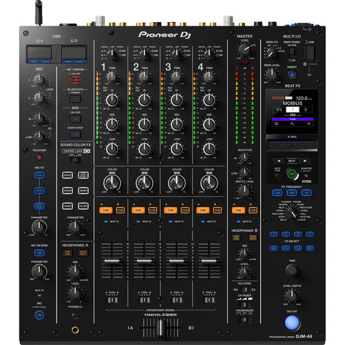 Pioneer DJ DJM-A9 + Odyssey BMDJMA9TOUR EVA Molded Soft Case