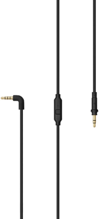 AIAIAI TMA-2 Modular Headphone Cable C01 - Straight w/ 1 button mic - black - 3mm - 1.2m / 3.9 feet