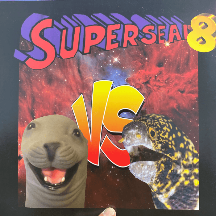 THUD RUMBLE SUPERSEAL 8 .2 (W TRAKTOR)! SUPER SEAL VS SUPER EEL! 12” VINYL!!