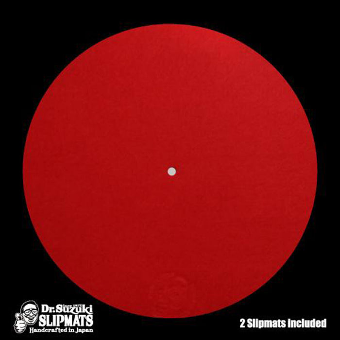 Dr. Suzuki DSS-RED-002 Mix Edition Slipmat Pair - Red