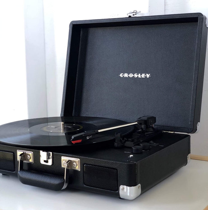 Crosley Cruiser Turntable With Bluetooth And Pitch Control - Exclusive Black Vinyl