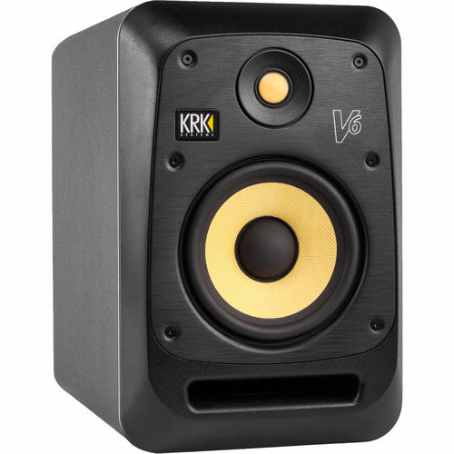 KRK V6 Series 4 6" 2-Way Powered Studio Reference Monitor, Black