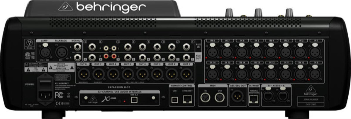 Behringer X-32 Compact 40-Input Digital Mixer