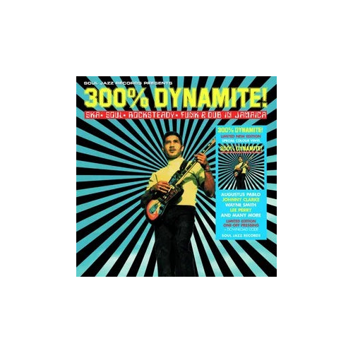 Soul Jazz Records presents - 300% DYNAMITE! Ska, Soul, Rocksteady, Funk and Dub in Jamaica (YELLOW VINYL) - Vinyl LP(x2) - RSD 2024
