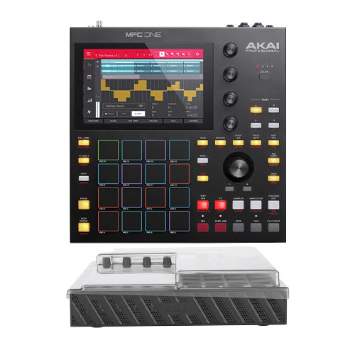 Akai MPC ONE Standalone Music Production Center with 7” touch display + Decksaver Dust Cover