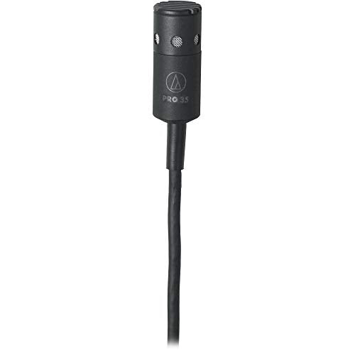 Audio-Technica Cardioid Condenser Microphone Pro 35CH Cardioid Condenser Clip-On Microphone (PRO35CH)
