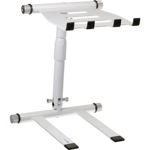 Headliner Digistand LPT02 Folding DJ Laptop Stand (White) - Rock and Soul DJ Equipment and Records