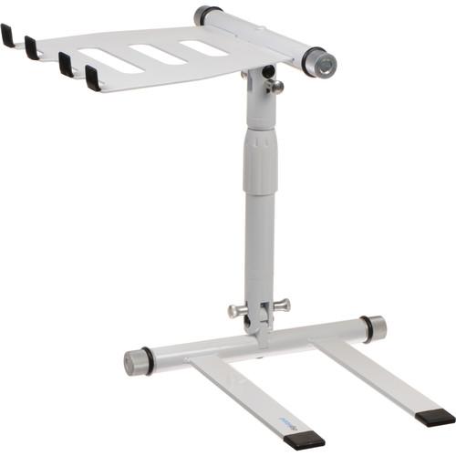 Headliner Digistand LPT02 Folding DJ Laptop Stand (White) - Rock and Soul DJ Equipment and Records