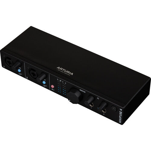 Arturia MiniFuse 4 USB-C Audio Interface, Black
