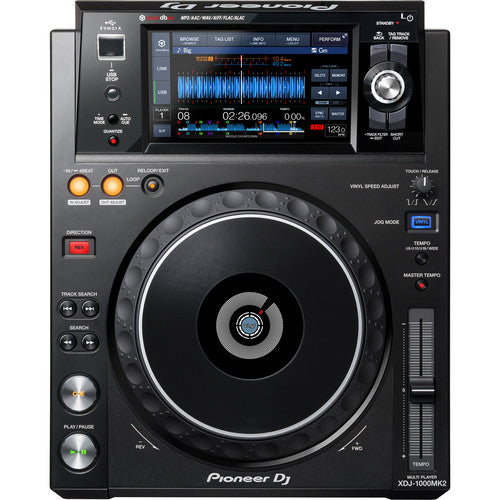 Pioneer DJ XDJ-1000MK2 DJ Deck with Touch Screen + Decksaver Dust Cover