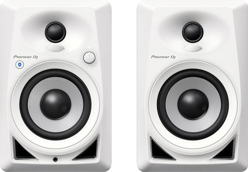 Pioneer DM-40BT-W 4" Bluetooth Desktop Monitor Speakers (pair)- White - Rock and Soul DJ Equipment and Records