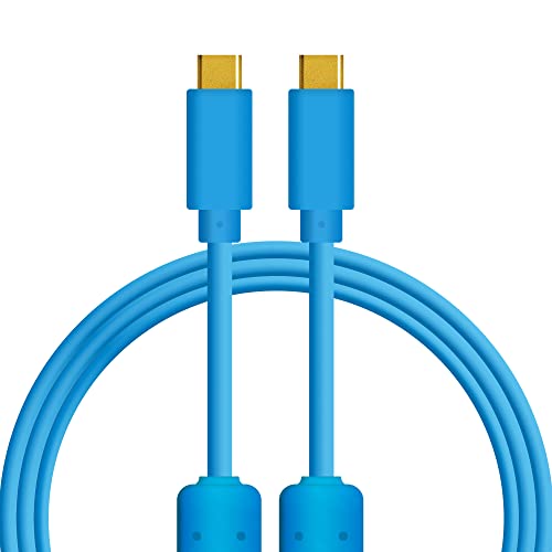 Chroma Cables: Audio Optimized USB Cables - Blue USB-C to USB-C