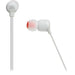 JBL T110BT Wireless In-Ear Headphones (White) - Rock and Soul DJ Equipment and Records