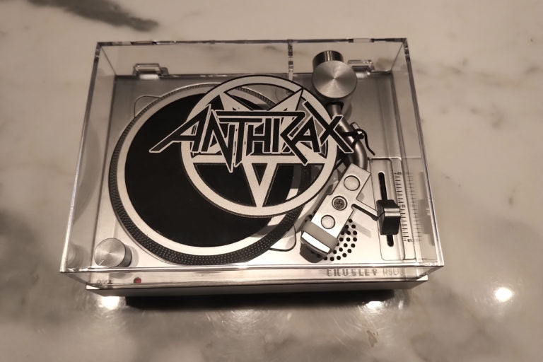 Crosley Mini 3" Record Player Turntable - Exclusive Anthrax Edition /1000