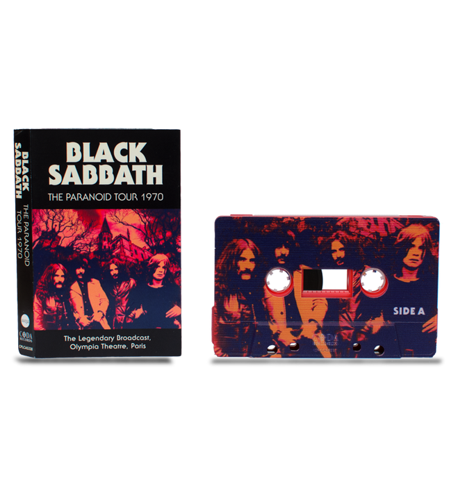 BLACK SABBATH THE PARANOID TOUR (RED SHELL)