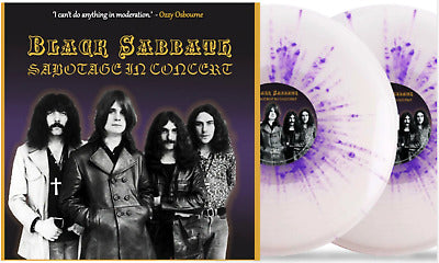 Black Sabbath Sabotage in Concert (Limited Edition, 10" Colored Vinyl) [Import] (2 Lp's)
