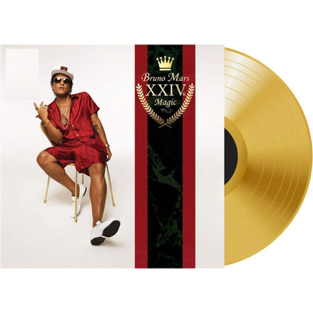 Bruno Mars 24K Magic [Gold Colored Vinyl] [Import]