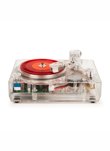 Crosley RSD2020 Mini Turntable - Clear + Two 3" Post Malone records "Limited Ed." - Rock and Soul DJ Equipment and Records