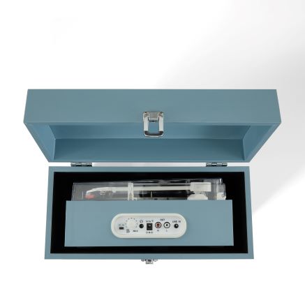 Crosley Fusion Turntable and Carrying Case - Tourmaline