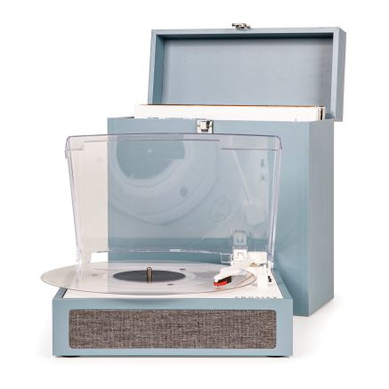 Crosley Fusion Turntable and Carrying Case - Tourmaline