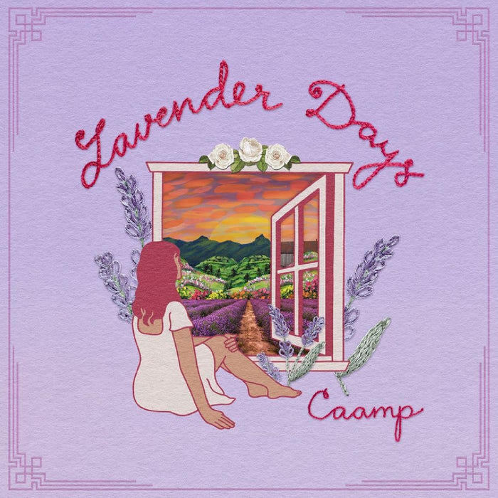 Caamp Lavender Days (PINK AND PURPLE GALAXY SWIRL VINYL)