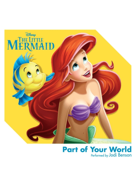 Disney's The Little Mermaid 3 Inch Vinyl - Part of Your World - Rock and Soul DJ Equipment and Records